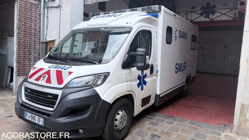 FJ-680-ZF - Non Roulant - PEUGEOT BOXER - SMUR - L3H2 4T - CG KS - 180 000 Kms - כלי רכב מסחרי עם לוח: תמונה 1 FJ-680-ZF - Non Roulant - PEUGEOT BOXER - SMUR - L3H2 4T - CG KS - 180 000 Kms - כלי רכב מסחרי עם לוח: תמונה 1