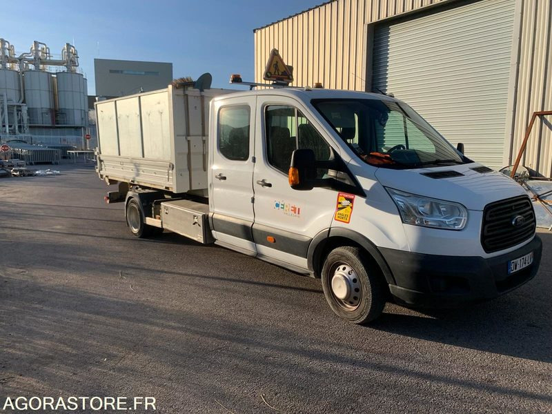 Ford Transit Benne Ampirol - double cabine - 2015 - 63500kms - כלי רכב מסחרי מזהיר: תמונה 2 Ford Transit Benne Ampirol - double cabine - 2015 - 63500kms - כלי רכב מסחרי מזהיר: תמונה 2