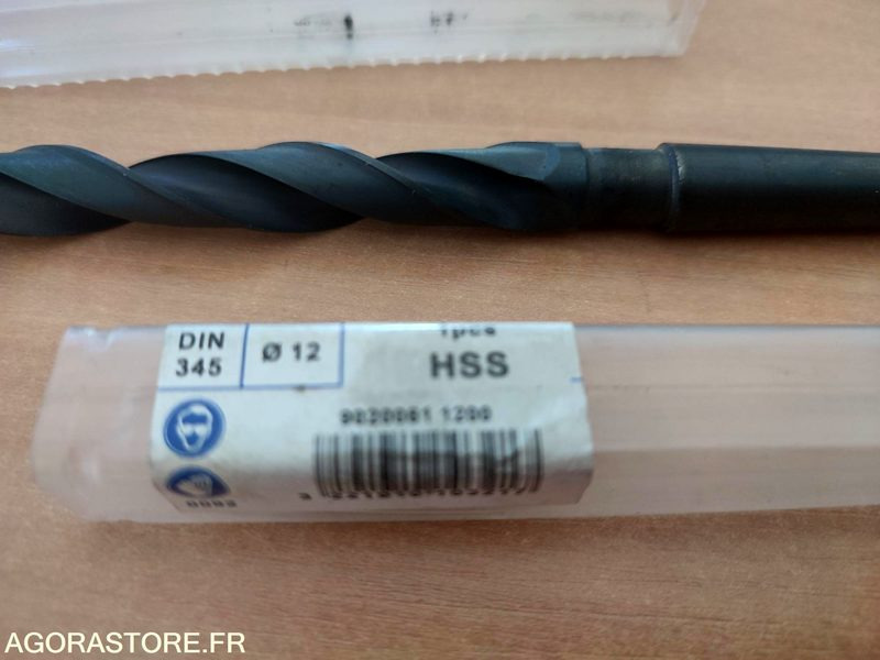 Foret Ø 12 CM HSS DIN 345 métaux laminés - כלי/ ציוד: תמונה 3 Foret Ø 12 CM HSS DIN 345 métaux laminés - כלי/ ציוד: תמונה 3