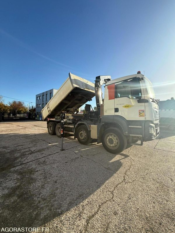 MAN 8x4 - 32-400 BiBenne grue - 11.2014 / 375000 KM - משאית: תמונה 5 MAN 8x4 - 32-400 BiBenne grue - 11.2014 / 375000 KM - משאית: תמונה 5
