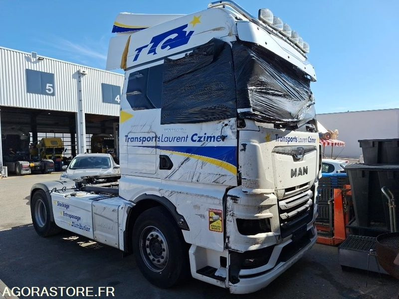 MAN TGX 18.510 - 2022 - 354554 km (Accidenté) - יחידת טרקטור: תמונה 1 MAN TGX 18.510 - 2022 - 354554 km (Accidenté) - יחידת טרקטור: תמונה 1