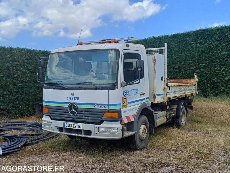 MERCEDES - ATEGO B 918 BENNE AVEC COFFRE - 2002 / 321065KMS (09/2019) - 6487XW14 - מזהיר: תמונה 2 MERCEDES - ATEGO B 918 BENNE AVEC COFFRE - 2002 / 321065KMS (09/2019) - 6487XW14 - מזהיר: תמונה 2