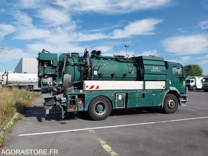 MERCEDES Atego 1828 HUWER 2005 378491KM ROULANT EXPORT UNIQUEMENT - משאית ואקום: תמונה 4 MERCEDES Atego 1828 HUWER 2005 378491KM ROULANT EXPORT UNIQUEMENT - משאית ואקום: תמונה 4