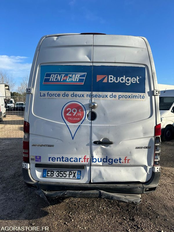 כלי רכב מסחרי עם לוח MERCEDES - SPRINTER - 2016 / 323000 KM: תמונה 6