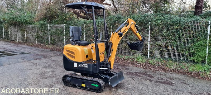 MINI PELLE - KPC - KT 12 SPRO - ETAT NEUF - מיני מחפר: תמונה 4 MINI PELLE - KPC - KT 12 SPRO - ETAT NEUF - מיני מחפר: תמונה 4