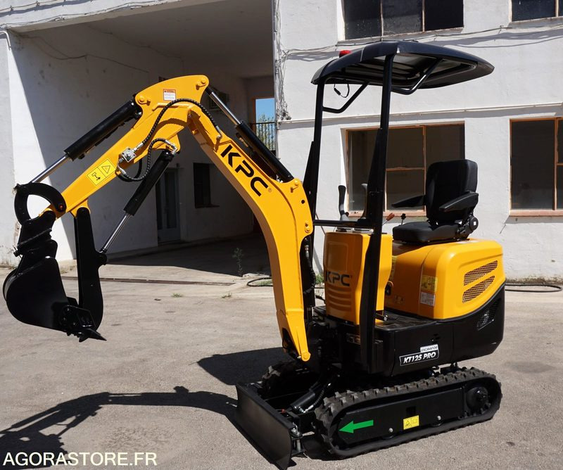 MINI PELLE - KPC - KT 12 SPRO - ETAT NEUF - מיני מחפר: תמונה 1 MINI PELLE - KPC - KT 12 SPRO - ETAT NEUF - מיני מחפר: תמונה 1