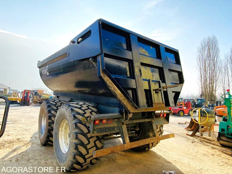 REMORQUE BENNE TP AGRICOLE RECORD TP17 - Année 2009 - סמיטריילר עם מזהיר: תמונה 5 REMORQUE BENNE TP AGRICOLE RECORD TP17 - Année 2009 - סמיטריילר עם מזהיר: תמונה 5