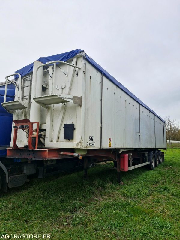 REMORQUE CEREALIERE SAMRO 70 M3 MINES FAVORABLE - סמיטריילר: תמונה 1 REMORQUE CEREALIERE SAMRO 70 M3 MINES FAVORABLE - סמיטריילר: תמונה 1