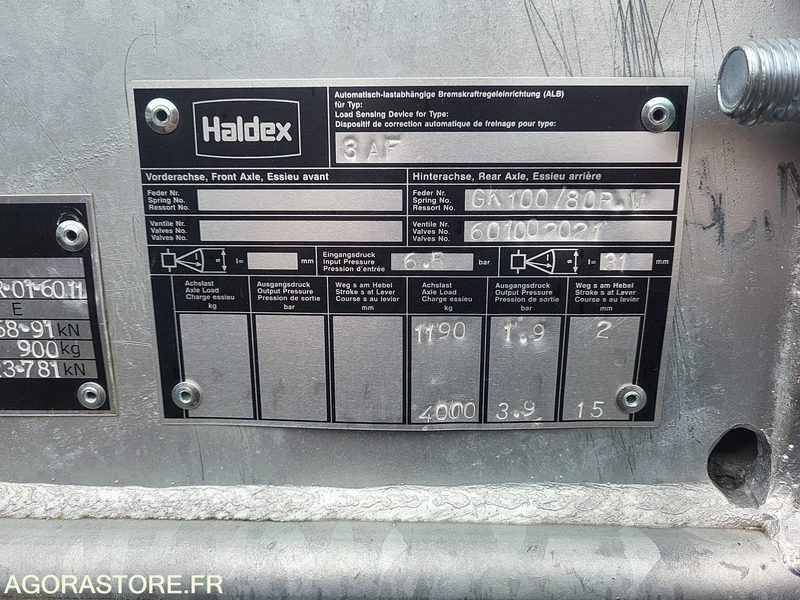 REMORQUE - סמיטריילר: תמונה 4 REMORQUE - סמיטריילר: תמונה 4