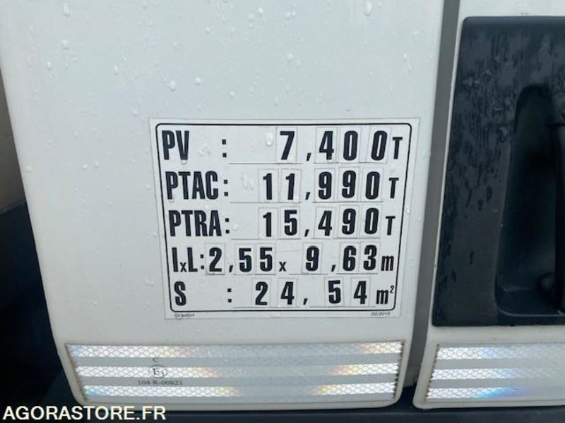 RENAULT FOURGON HAYON D12 - 2017 - 300 000km - משאית: תמונה 3 RENAULT FOURGON HAYON D12 - 2017 - 300 000km - משאית: תמונה 3