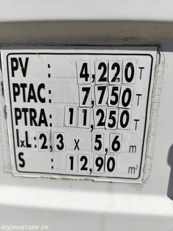 RENAULT S120 CAMION BENNE 1994 144 599 KMS BON ETAT - כלי רכב מסחרי מזהיר: תמונה 4 RENAULT S120 CAMION BENNE 1994 144 599 KMS BON ETAT - כלי רכב מסחרי מזהיר: תמונה 4