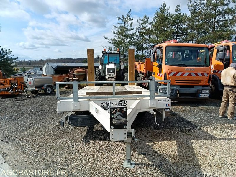 Remorque goudron 2 essieux PE80RD GT805LQ - סמיטריילר צד נופל/ שטוח: תמונה 3 Remorque goudron 2 essieux PE80RD GT805LQ - סמיטריילר צד נופל/ שטוח: תמונה 3