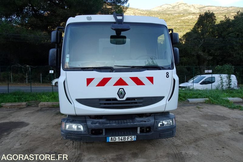 Renault Midlum 220 DXI - משאית אשפה: תמונה 1 Renault Midlum 220 DXI - משאית אשפה: תמונה 1
