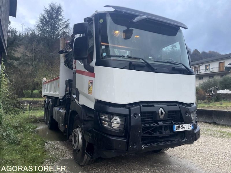 Renault trucks C460 26T BENNE GRUE - 2014 - 347103 -DM941LF - משאית: תמונה 2 Renault trucks C460 26T BENNE GRUE - 2014 - 347103 -DM941LF - משאית: תמונה 2