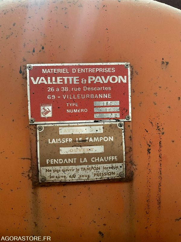 Répandeuse à chaud Pavalac - קרון נגרר עם מכל: תמונה 3 Répandeuse à chaud Pavalac - קרון נגרר עם מכל: תמונה 3