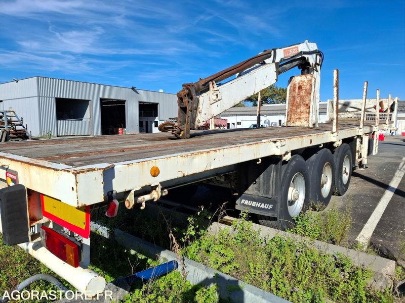 Semi remorque 3 essieux FRUEHAUF T34CGN + grue - 1993 - Non Roulante - סמיטריילר: תמונה 4 Semi remorque 3 essieux FRUEHAUF T34CGN + grue - 1993 - Non Roulante - סמיטריילר: תמונה 4