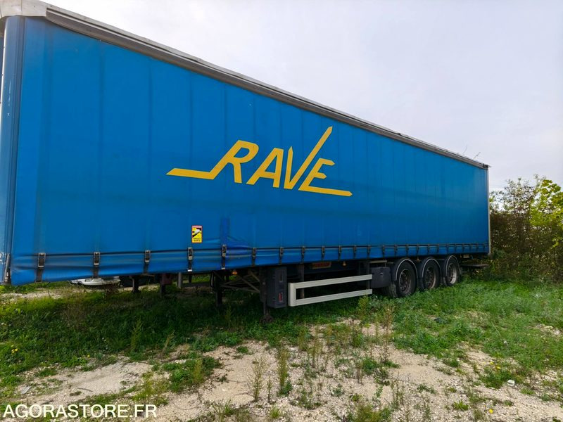 Semi-remorque Bâchée Fruehauf - 2011 (3689) - סמיטריילר עם וילונות צד: תמונה 1 Semi-remorque Bâchée Fruehauf - 2011 (3689) - סמיטריילר עם וילונות צד: תמונה 1