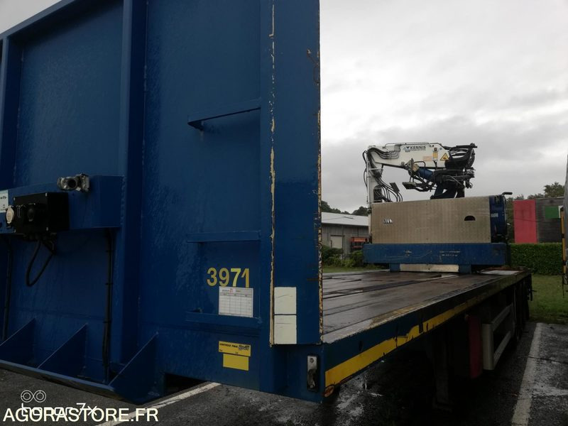 Semi-remorque Royen grue roulante Kennis 2014 (3971) - סמיטריילר צד נופל/ שטוח: תמונה 5 Semi-remorque Royen grue roulante Kennis 2014 (3971) - סמיטריילר צד נופל/ שטוח: תמונה 5