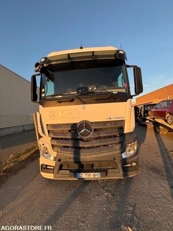 TRACTEUR 4X2 MERCEDES ACTROS 1845 2018 385 000 KM + BENNE ALUMINIUM SHMITZ 2016 - יחידת טרקטור: תמונה 2 TRACTEUR 4X2 MERCEDES ACTROS 1845 2018 385 000 KM + BENNE ALUMINIUM SHMITZ 2016 - יחידת טרקטור: תמונה 2