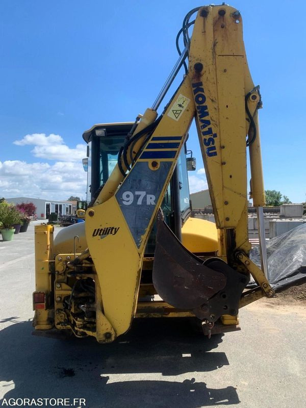 TRACTOPELLE | KOMATSU WB97R | 4358 heures - מחפרון: תמונה 3 TRACTOPELLE | KOMATSU WB97R | 4358 heures - מחפרון: תמונה 3