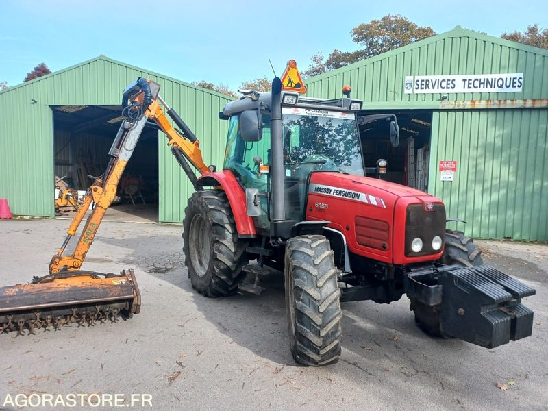 Tracteur Massey Fergusson avec épareuse SMA - טרקטור חקלאי: תמונה 1 Tracteur Massey Fergusson avec épareuse SMA - טרקטור חקלאי: תמונה 1