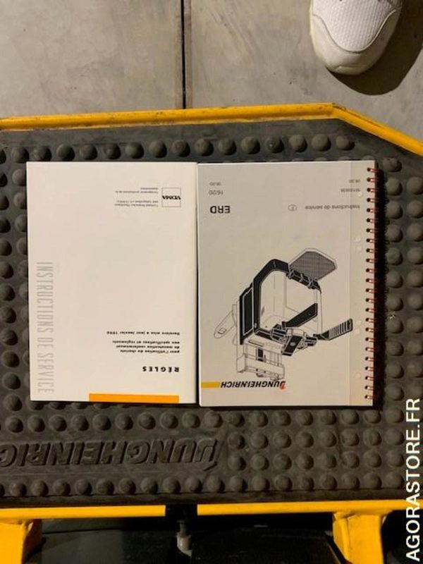 Transpalette électrique sur batteries déchargées. JUNGHEINRICH - משאית משטחים: תמונה 5 Transpalette électrique sur batteries déchargées. JUNGHEINRICH - משאית משטחים: תמונה 5