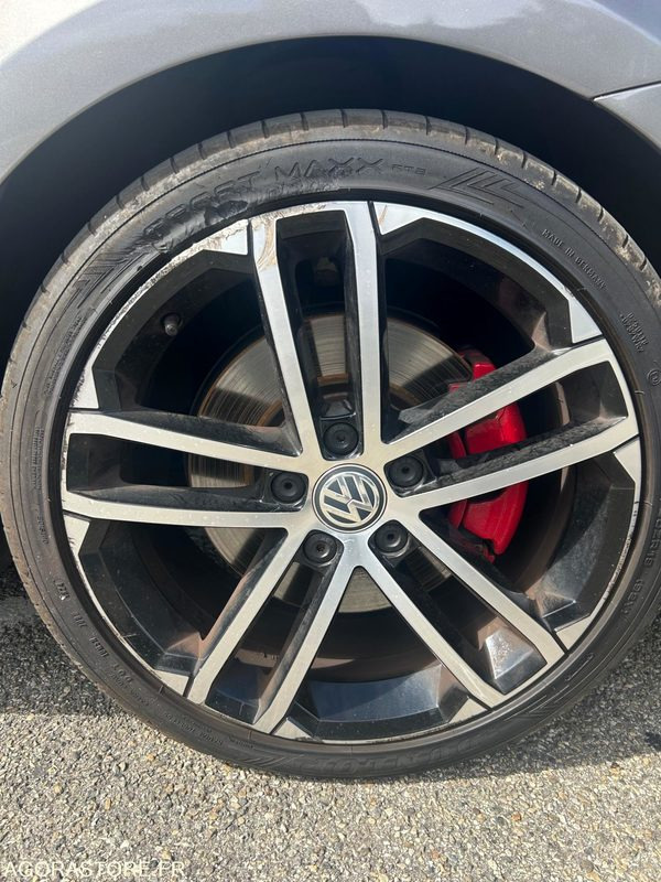 מכונית VOLKSWAGEN GOLF 2.0 TDI 184 BlueMotion Technology FAP DSG6 GTD / ORIGINE FRANCE: תמונה 6