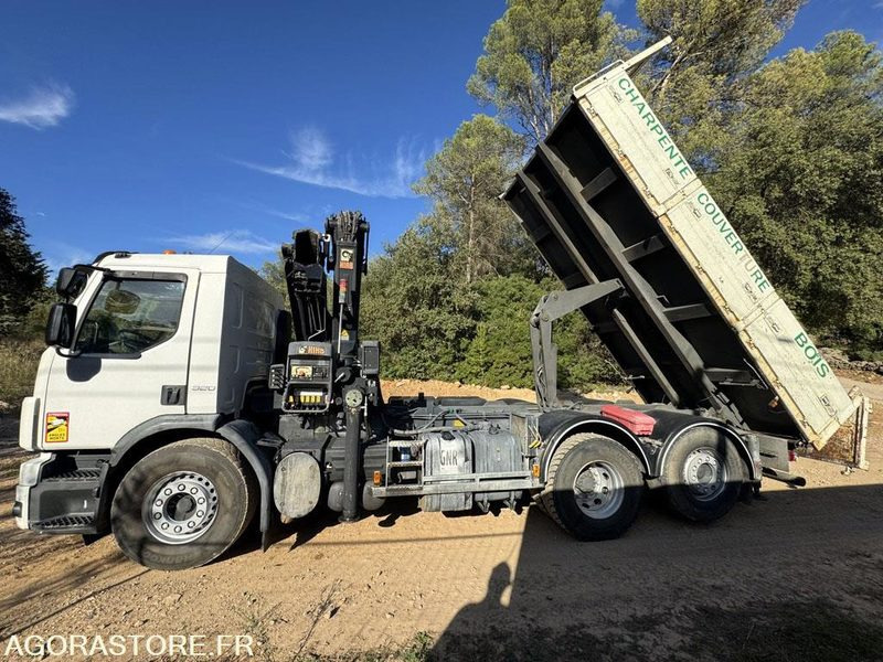 VOLVO 6x2 GRUE HIAB 244-E6 JIB 45X-3 - 2009 - 88 000km - מזהיר: תמונה 4 VOLVO 6x2 GRUE HIAB 244-E6 JIB 45X-3 - 2009 - 88 000km - מזהיר: תמונה 4