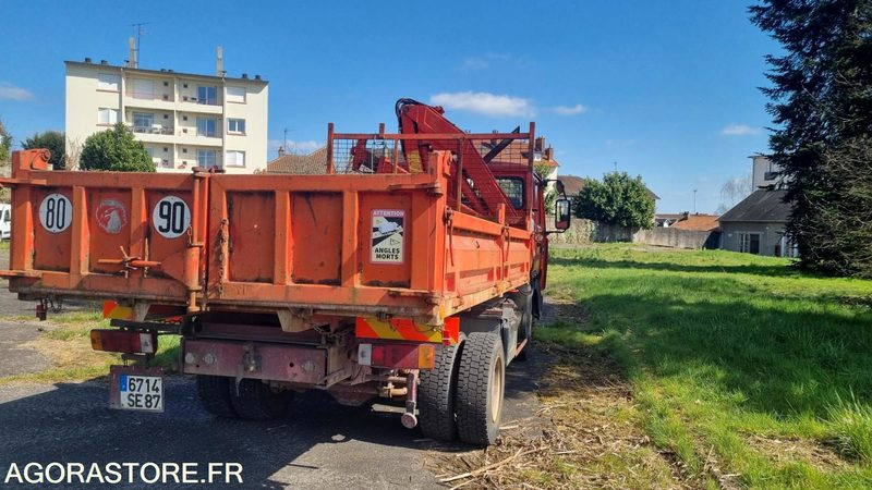 Camion grue RENAULT S150 (1995) et benne + grue FASSI F65-21- Vente à Pro - משאית: תמונה 3 Camion grue RENAULT S150 (1995) et benne + grue FASSI F65-21- Vente à Pro - משאית: תמונה 3