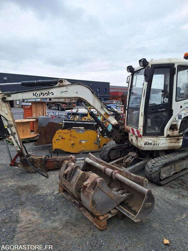 Mini pelle KUBOTA U35 - מיני מחפר: תמונה 2 Mini pelle KUBOTA U35 - מיני מחפר: תמונה 2