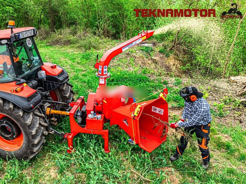 חָדָשׁ מגרסת עץ Teknamotor Skorpion 160 R: תמונה 9