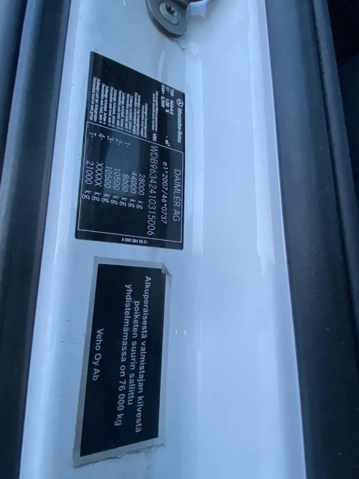 יחידת טרקטור Mercedes-Benz Actros 2658: תמונה 10 יחידת טרקטור Mercedes-Benz Actros 2658: תמונה 10