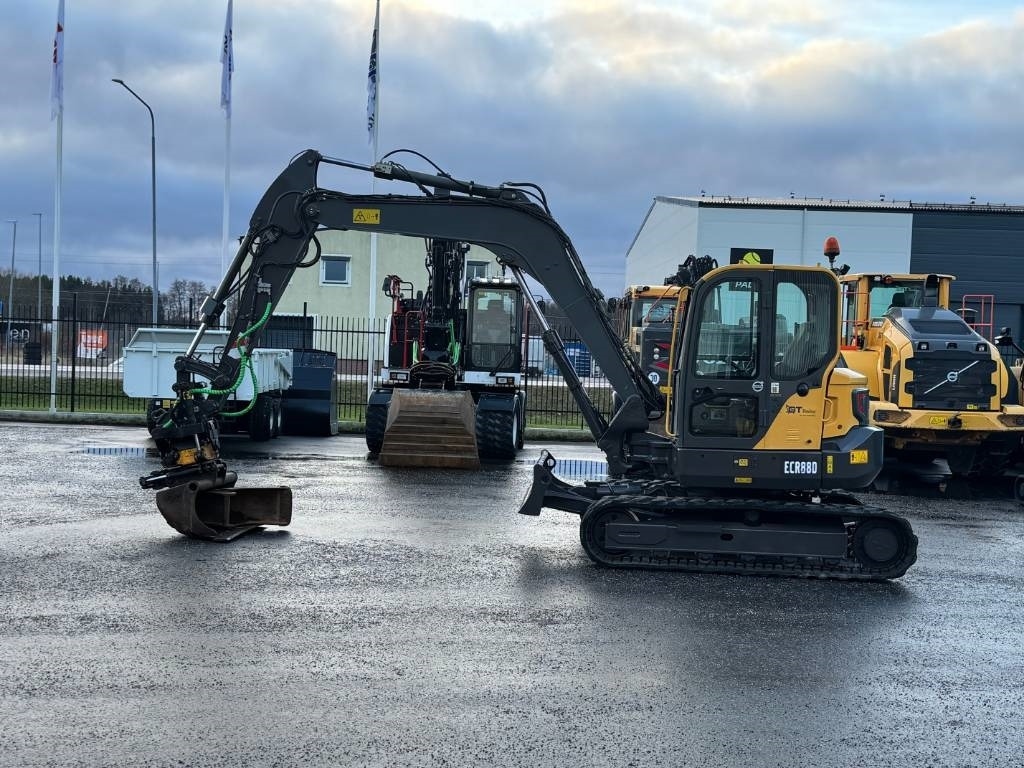 Volvo ECR 88 D - מיני מחפר: תמונה 3 Volvo ECR 88 D - מיני מחפר: תמונה 3
