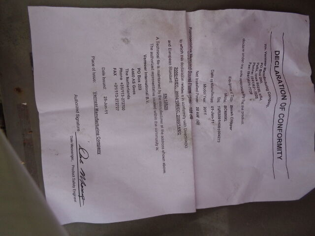 Vermeer BC600XL - מגרסת עץ: תמונה 2 Vermeer BC600XL - מגרסת עץ: תמונה 2