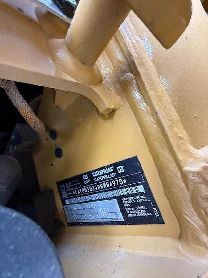 CAT 302-05 - מיני מחפר: תמונה 4 CAT 302-05 - מיני מחפר: תמונה 4