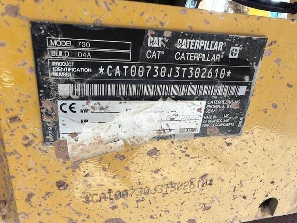 CAT 730 - מסיר פסולת מפרקי: תמונה 5 CAT 730 - מסיר פסולת מפרקי: תמונה 5