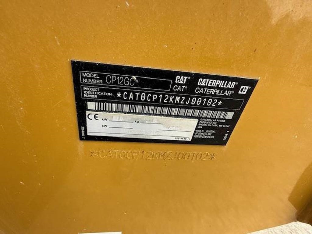 רולר CAT CP12 GC: תמונה 13 רולר CAT CP12 GC: תמונה 13