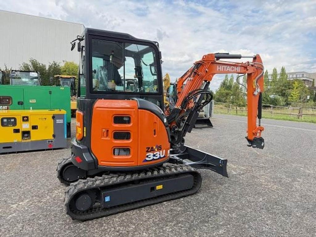 Hitachi ZX33U-6 - מיני מחפר: תמונה 2 Hitachi ZX33U-6 - מיני מחפר: תמונה 2