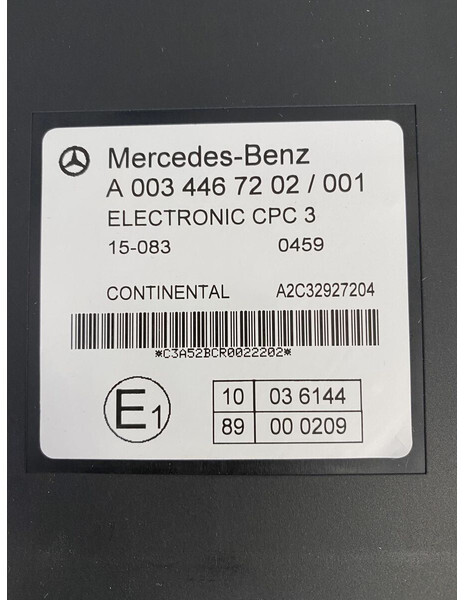 Continental Actros MP4 - ECU עבור משאית: תמונה 4 Continental Actros MP4 - ECU עבור משאית: תמונה 4