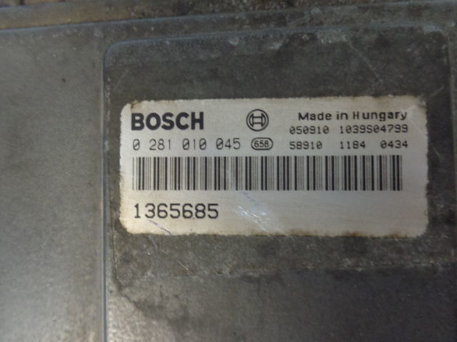 DAF ECU EDC Engine control 0281010045,1365685, 1684367, 1679021 (WOR - ECU עבור משאית: תמונה 4 DAF ECU EDC Engine control 0281010045,1365685, 1684367, 1679021 (WOR - ECU עבור משאית: תמונה 4
