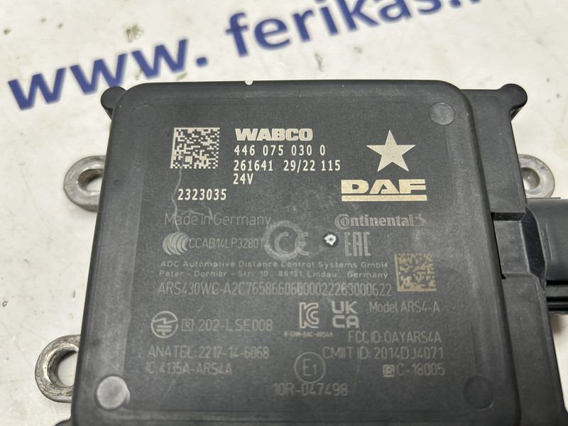 DAF ditronic, distance sensor - חיישן עבור משאית: תמונה 4 DAF ditronic, distance sensor - חיישן עבור משאית: תמונה 4