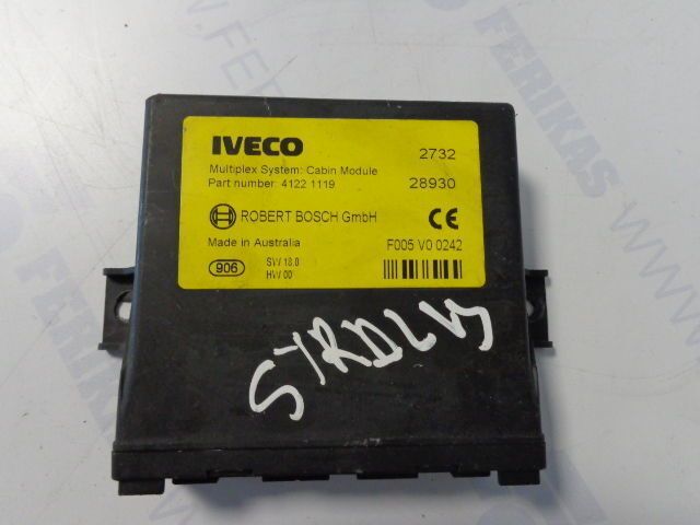 Iveco Multiplex System:Cabin Module ROBERT BOSCH GmbH - ECU עבור משאית: תמונה 1 Iveco Multiplex System:Cabin Module ROBERT BOSCH GmbH - ECU עבור משאית: תמונה 1