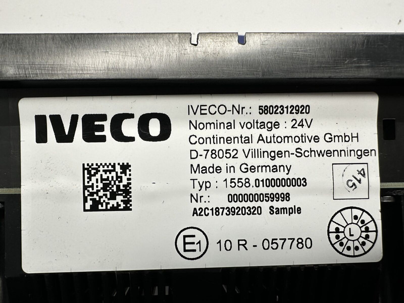 Iveco cluster - לוח מחוונים עבור משאית: תמונה 3 Iveco cluster - לוח מחוונים עבור משאית: תמונה 3