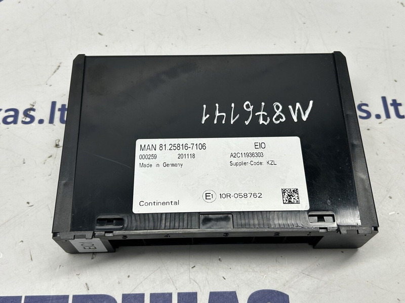 MAN EIO - ECU עבור משאית: תמונה 1 MAN EIO - ECU עבור משאית: תמונה 1