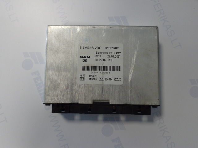 MAN FFR 81258057107, 81258057003, 81258057005, 81258057007, 81258057 - ECU עבור משאית: תמונה 3 MAN FFR 81258057107, 81258057003, 81258057005, 81258057007, 81258057 - ECU עבור משאית: תמונה 3