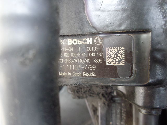 MAN High pressure fuel pump 51111037799 (WORLDWIDE DELIVERY) BOSCH - משאבת דלק עבור משאית: תמונה 2 MAN High pressure fuel pump 51111037799 (WORLDWIDE DELIVERY) BOSCH - משאבת דלק עבור משאית: תמונה 2