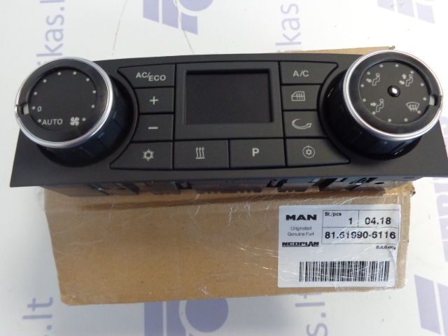 MAN NEW OE heater control unit - לוח מחוונים עבור משאית: תמונה 1 MAN NEW OE heater control unit - לוח מחוונים עבור משאית: תמונה 1