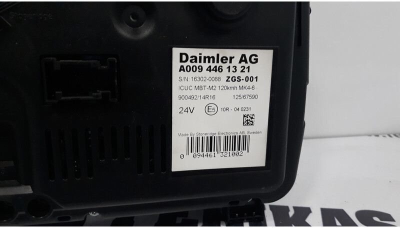 Mercedes-Benz Actros MP4 - לוח מחוונים עבור משאית: תמונה 5 Mercedes-Benz Actros MP4 - לוח מחוונים עבור משאית: תמונה 5