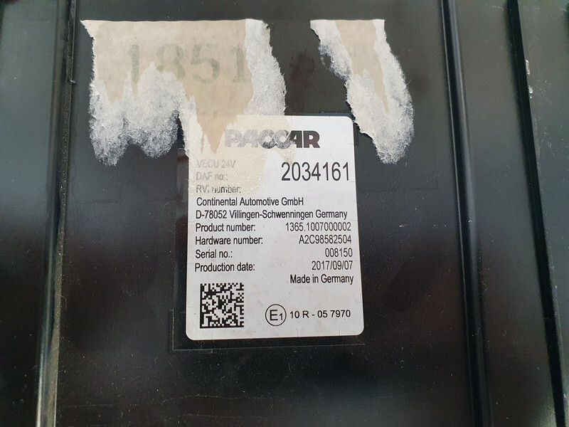 PACCAR VECU - ECU עבור משאית: תמונה 2 PACCAR VECU - ECU עבור משאית: תמונה 2
