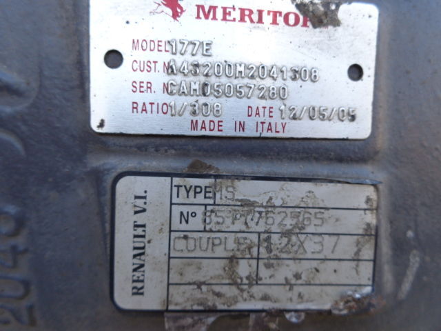 Renault Meritor 177E , MS17X, RSS1344C ! All ratios 2.85 ; 2.64 ; 3.08 ; - הילוך דיפרנציאלי עבור משאית: תמונה 4 Renault Meritor 177E , MS17X, RSS1344C ! All ratios 2.85 ; 2.64 ; 3.08 ; - הילוך דיפרנציאלי עבור משאית: תמונה 4